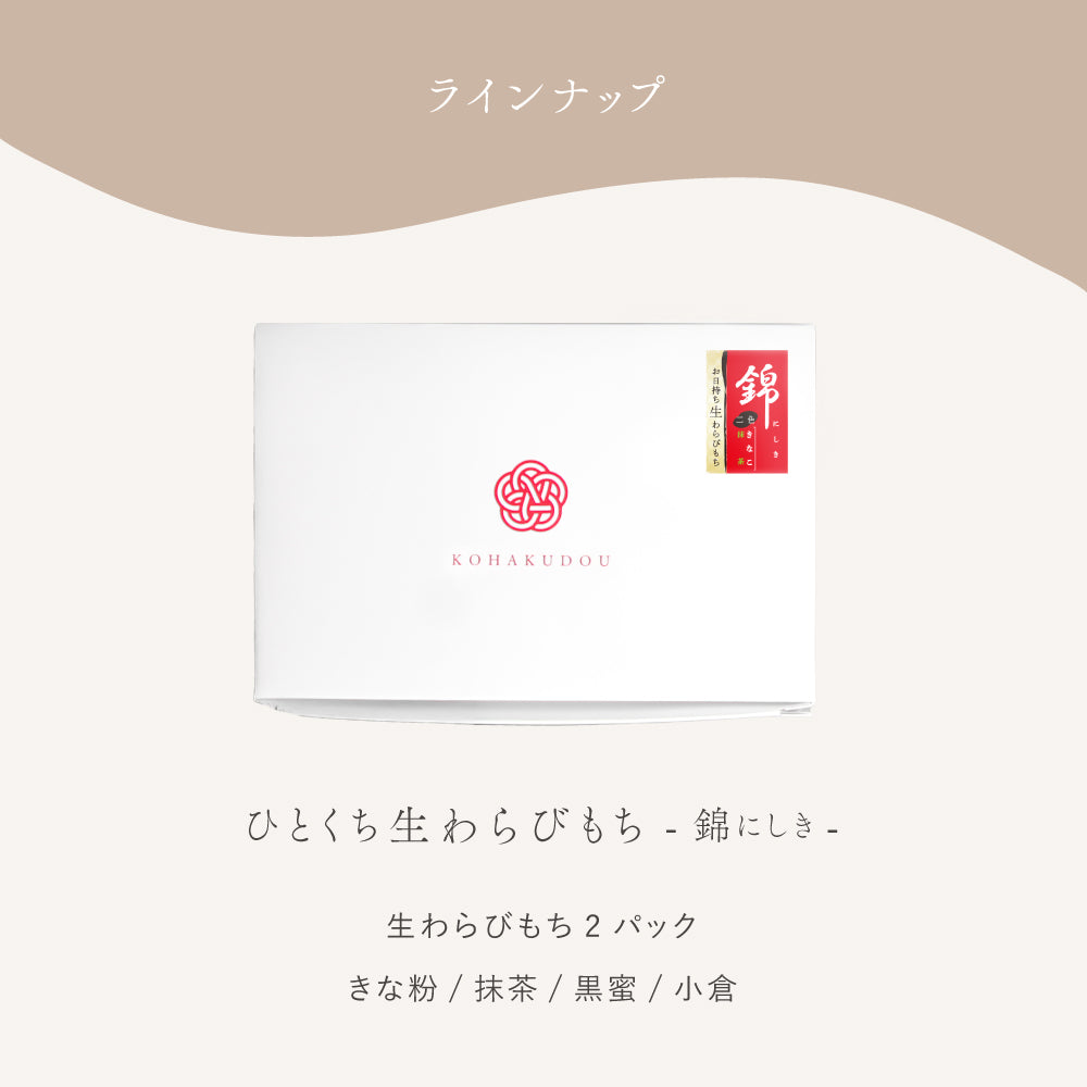 わらび餅 錦 抹茶