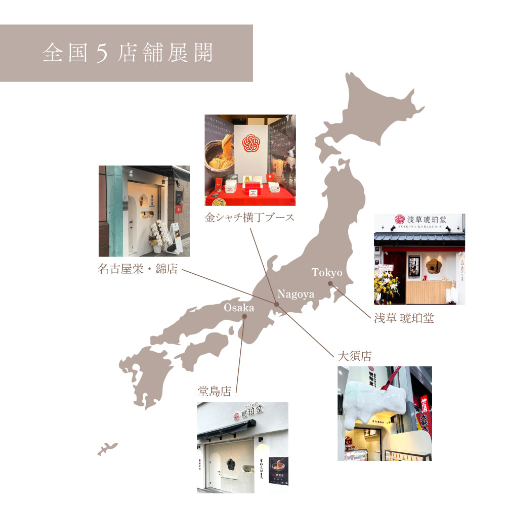 わらび餅 錦 抹茶