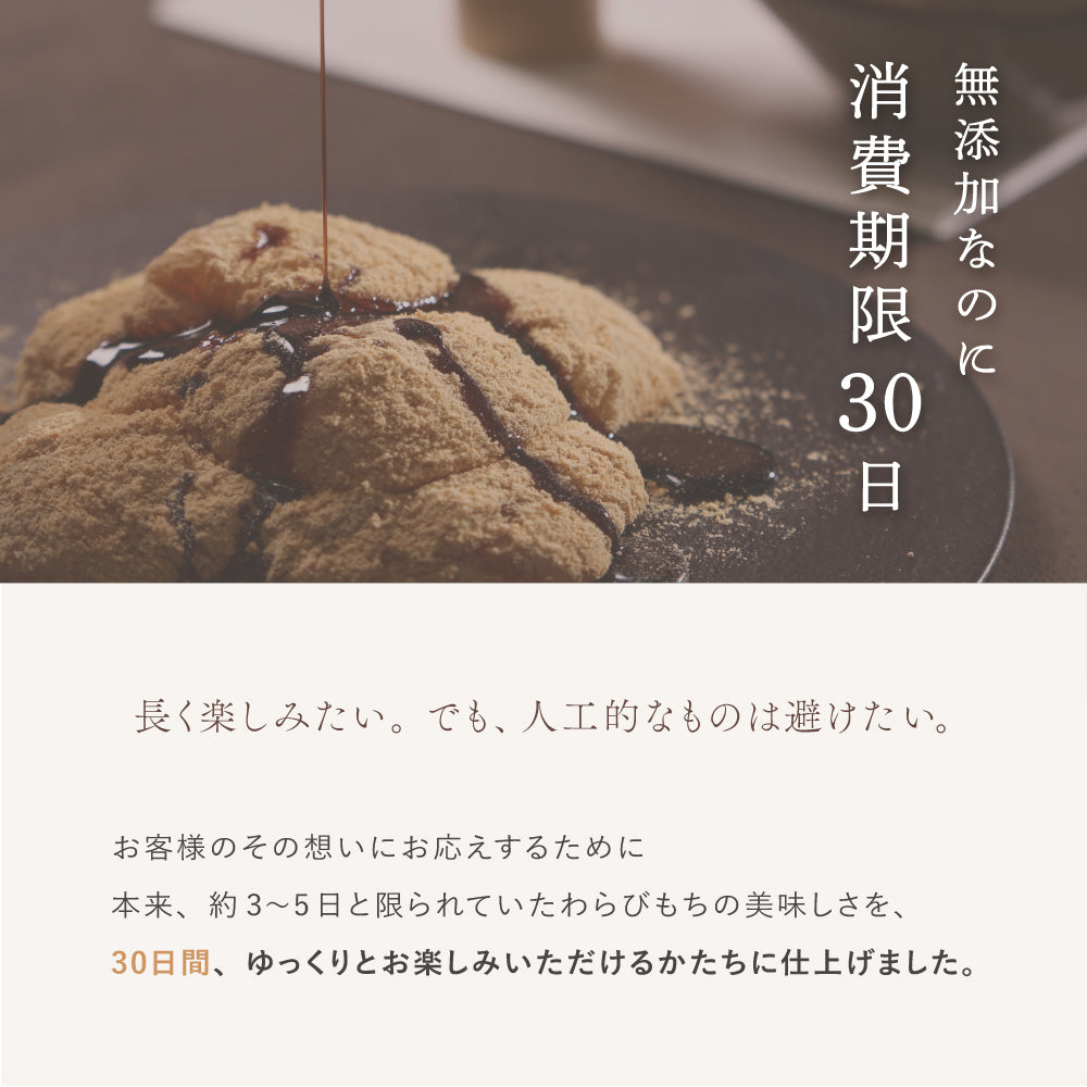 わらび餅 錦 抹茶